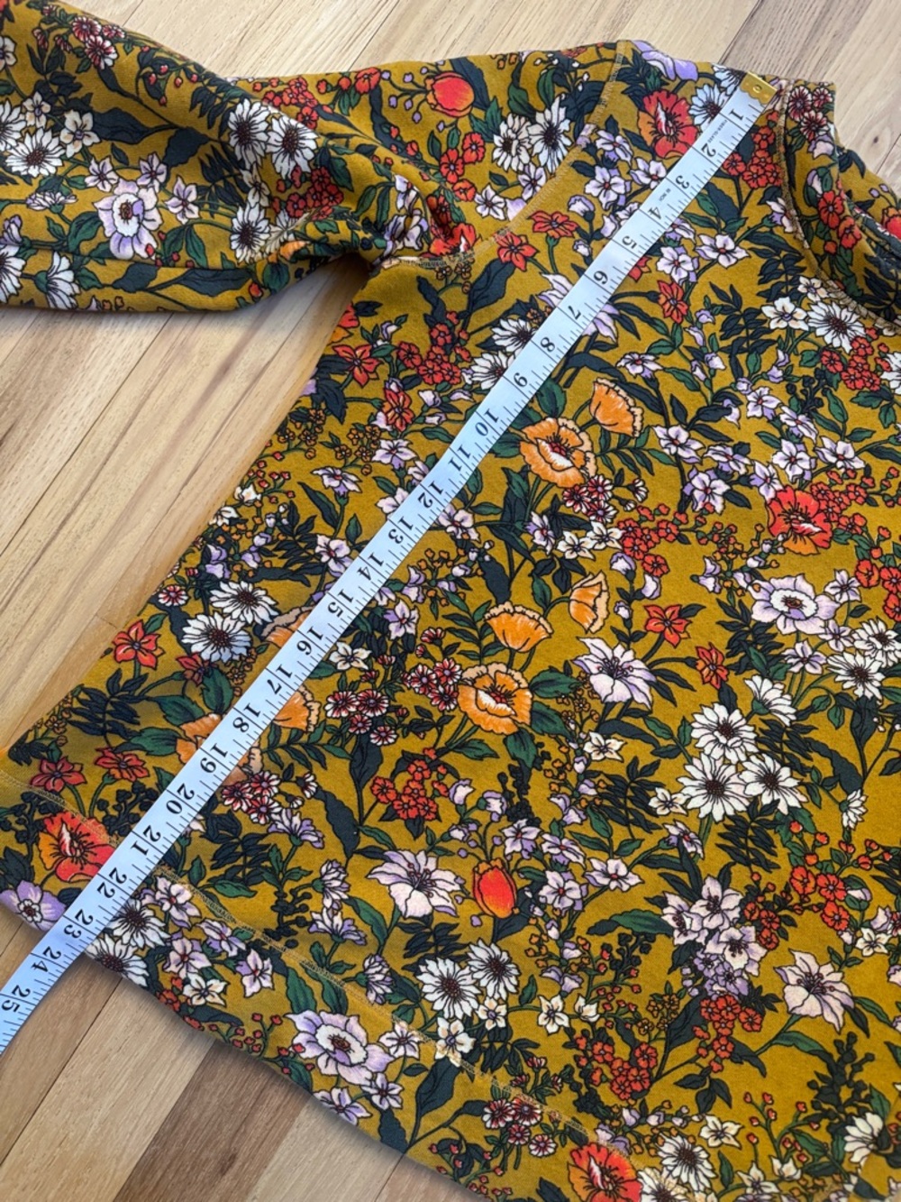 Anthropologie Maeve Floral Wildflower Sweatshirt Anthropologie Floral S - Picture 6 of 9